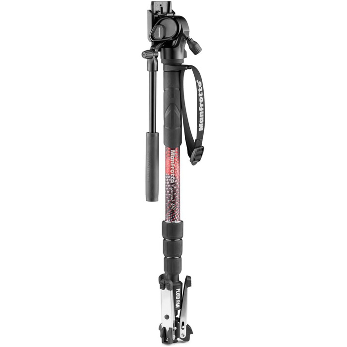 Монопод Manfrotto Element MII Video з плавним відео-головкою, для відеозйомки