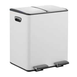 Relaxdays Kitchen Trash Can - 2 x 15 Liter