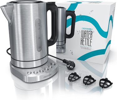 Електричний чайник з нержавіючої сталі 3000W з регулюванням температури та функцією підтримання тепла