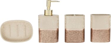 Набір аксесуарів для ванної кімнати Sweet Home Collection: 4 шт., сучасний дизайн