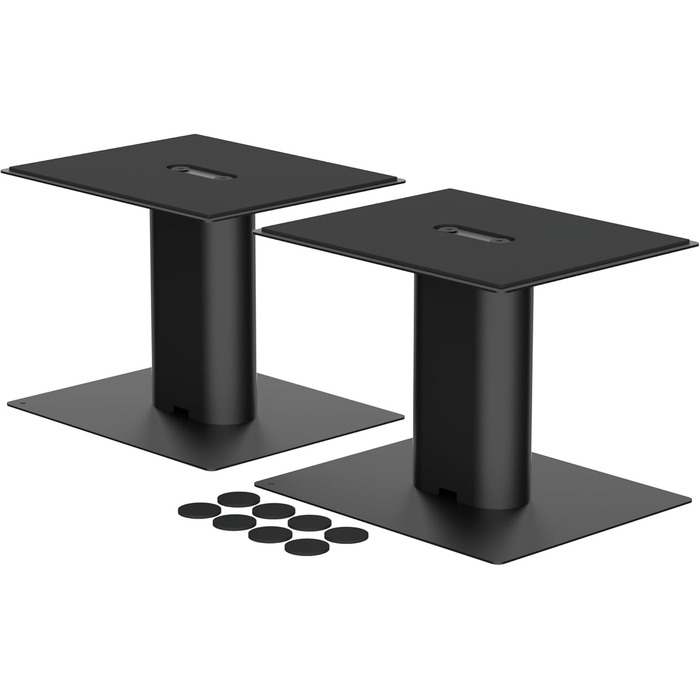 Підставка для колонки Suptek, 2 шт., чорний колір, 20 x 16.5 см, SDM003MB L-Schwarz