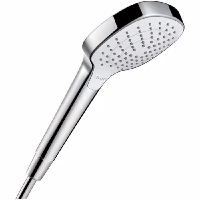 Душова лійка hansgrohe Croma Select E, 3 режими, антикальк, хром, 110x110 мм