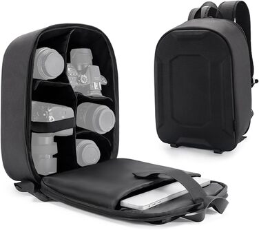 Рюкзак для камери Andoer: водонепроникний фоторюкзак для DSLR/SLR з відділенням для ноутбука 13,3