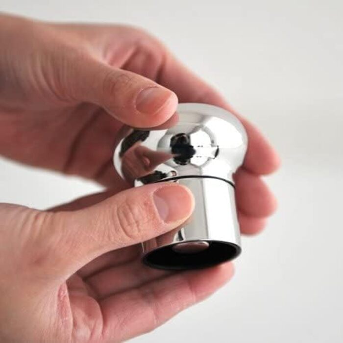 Alessi Noè GIA12 - Hermetic Bottle Stopper Design for Wine and Champagne Bottles, Polished, 10 x 8 x 14 cm