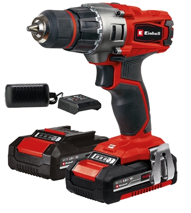 Акумуляторний дриль-шурупокрут Einhell TE-CD 18/2 Li (2x2,0 Аг)