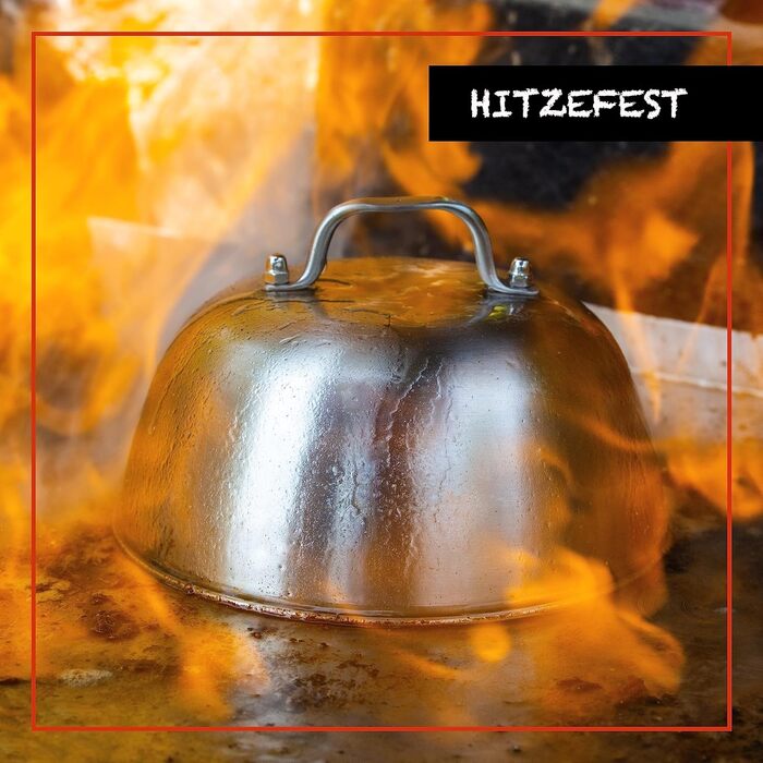 Набір для приготування бургерів DREIBERG® з нержавіючої сталі (9 предметів): шпатель, дзвоники для плавлення сиру, прес, сматчер, дозатор спецій, рецепти та папір для випікання