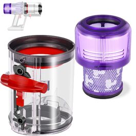 Смінний контейнер для пилу (пилозбірник) для пилососів Dyson V12, V9, SV18, SV20 Detect Slim