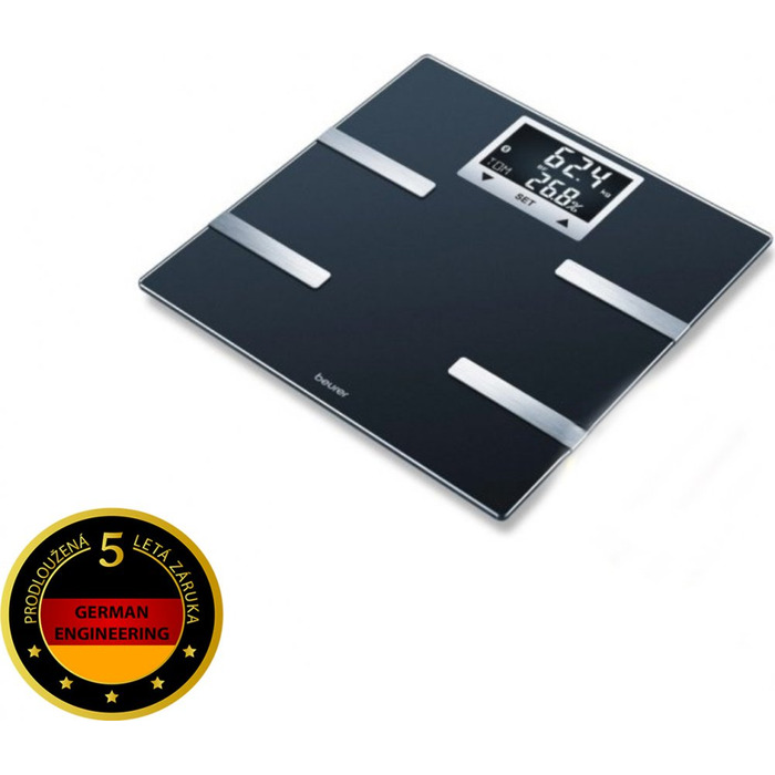 Ваги для ванної Beurer BF 720, чорні