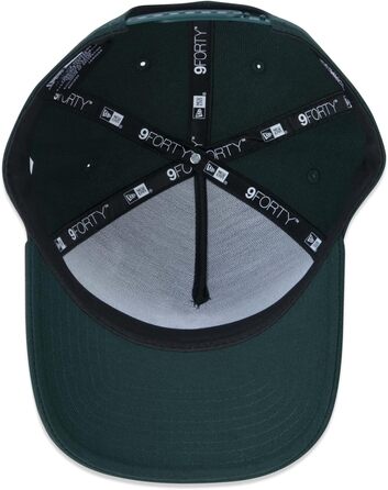 Кепка New Era MLB з регульованим розміром, бежева, логотип команди, модель 9Forty, колір Forest Green