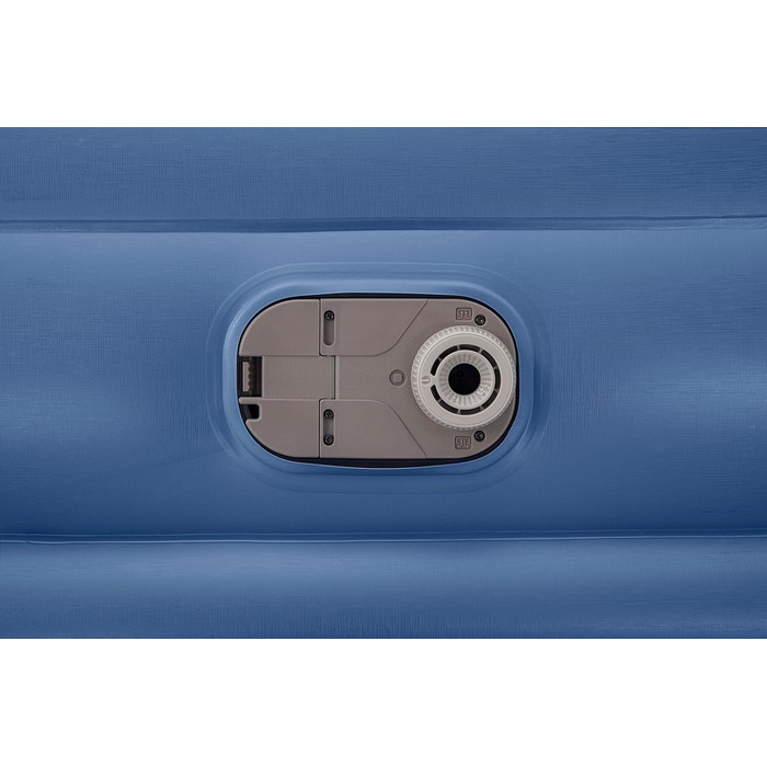 Надувний матрац Bestway TriTech Vento XL з електронасосом 191x97x46 см, синій