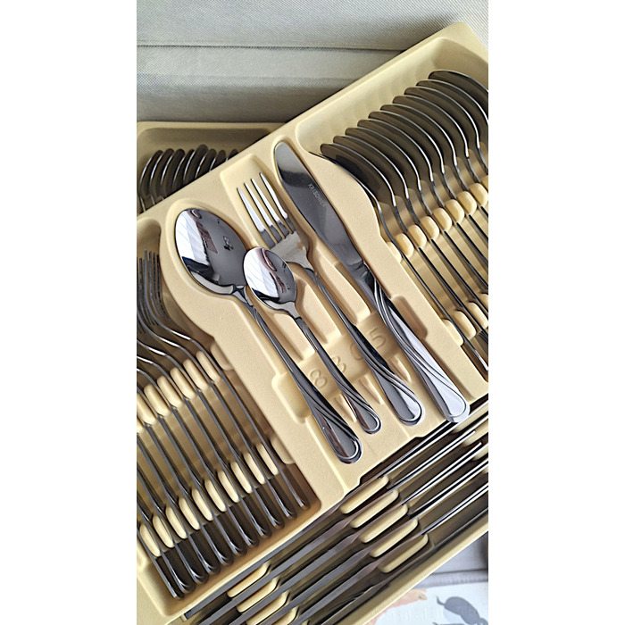 Набір столових приборів Hoffner Premium Laser 72 предмети