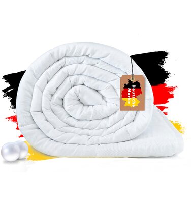 Обтяжуюча ковдра STERNKIND 135x200 см, терапевтична ковдра зі скляними кульками (4 кг) для дорослих, для релаксації та покращення сну