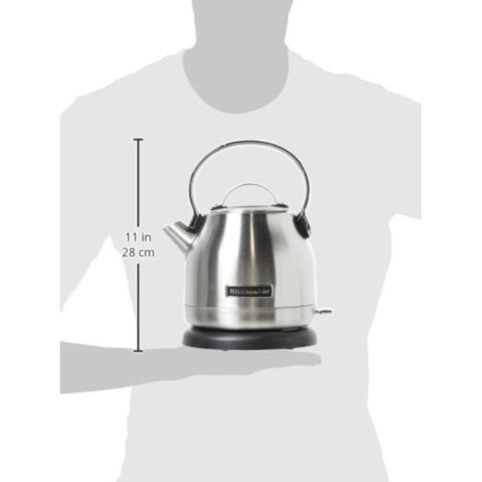 KitchenAid 5KEK1222ESX Kettle, stainless steel