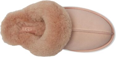 Жіночі домашні капці UGG Scuffette II Metallic Spots, бежевий (Beige Blush), розмір 36 EU