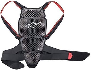 Мотоциклетний захист спини Alpinestars KR-CELL, чоловічий, розмір M, сірий/чорний/червоний