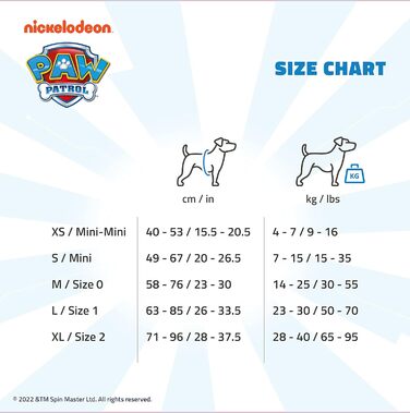 Нашийник для собак Paw Patrol JK9, розмір XS/Mini-Mini, Чейз
