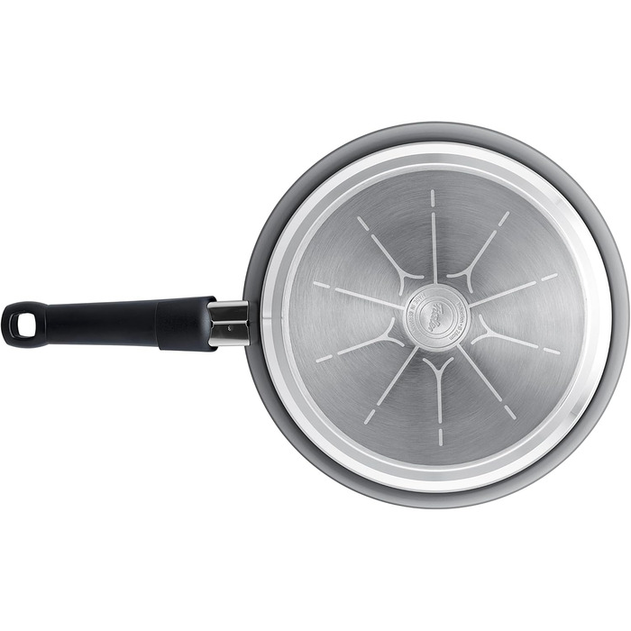 Набір сковорідок Fissler Ceratal Comfort (2 шт.) з керамічним покриттям, 24+28 см. Алюмінієва сковорода з антипригарним покриттям для індукційних плит. Ексклюзивно на Amazon.