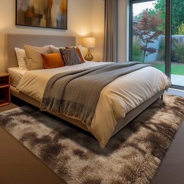 Килим Sour Lemon Hochflor сірого кольору для вітальні, спальні, дитячої кімнати. 160x230 см, мобільний, антиковзаюча поверхня, великий, плюшевий, сучасний, прямокутний.