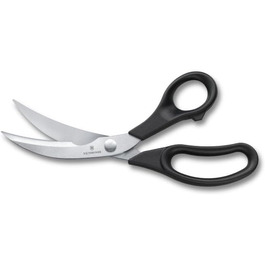 Професійні кухонні ножиці Victorinox для птиці та морепродуктів, 25 см, нержавіюча сталь, надгострі леза, міцна пластикова ручка