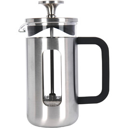 Френч-прес La Cafetière Pisa з нержавіючої сталі, 3 чашки, зелений, у подарунковій коробці (срібло)