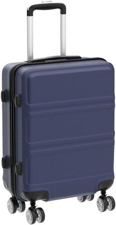 KONO Валіза-Тролей XL (74 см) з ABS+PC, 4 колеса, TSA-замок, для подорожей, бізнесу та сімейного відпочинку, темно-синій