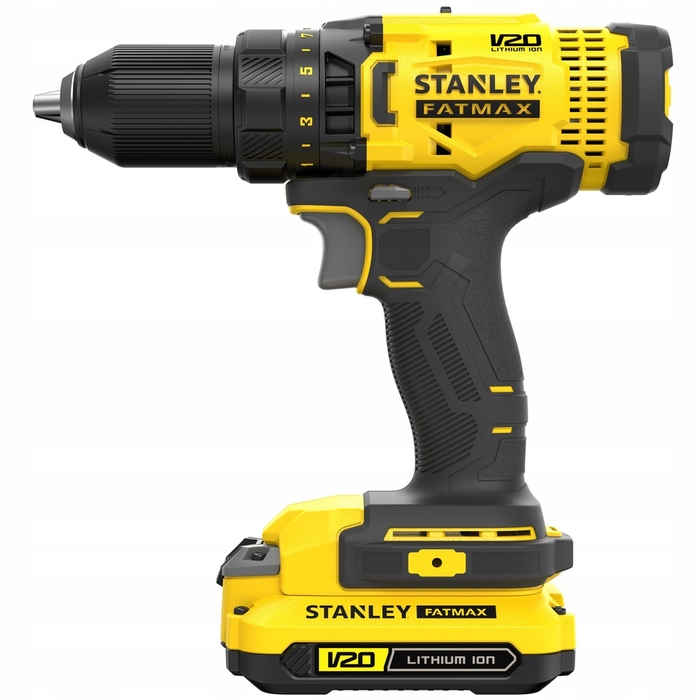 Шурупокрут Stanley V20 SFMCD700C2K 50Нм, 2x1,5Аг, у кейсі