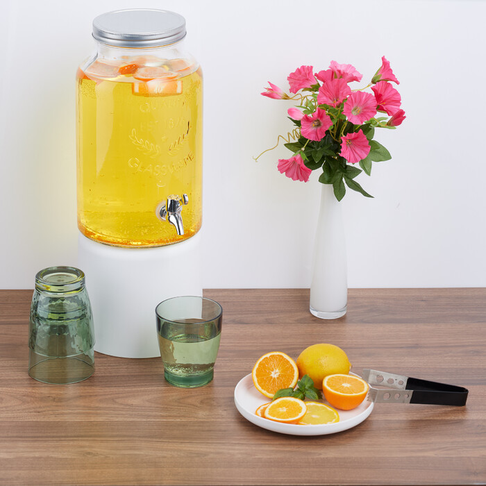 Relaxdays Drink Dispenser 5 Liter Vintage Design