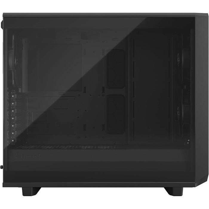 Корпус ПК Fractal Design Meshify 2 Lite White з прозорою панеллю з темпурованого скла, ATX, FD-C-MEL2A-04 (Чорний)