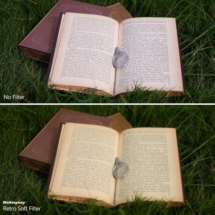 Фільтр Nostaltone 77 мм для камери: Retro Gold, тепле м'яке освітлення, ефект ностальгії, теплий вінтажний ефект