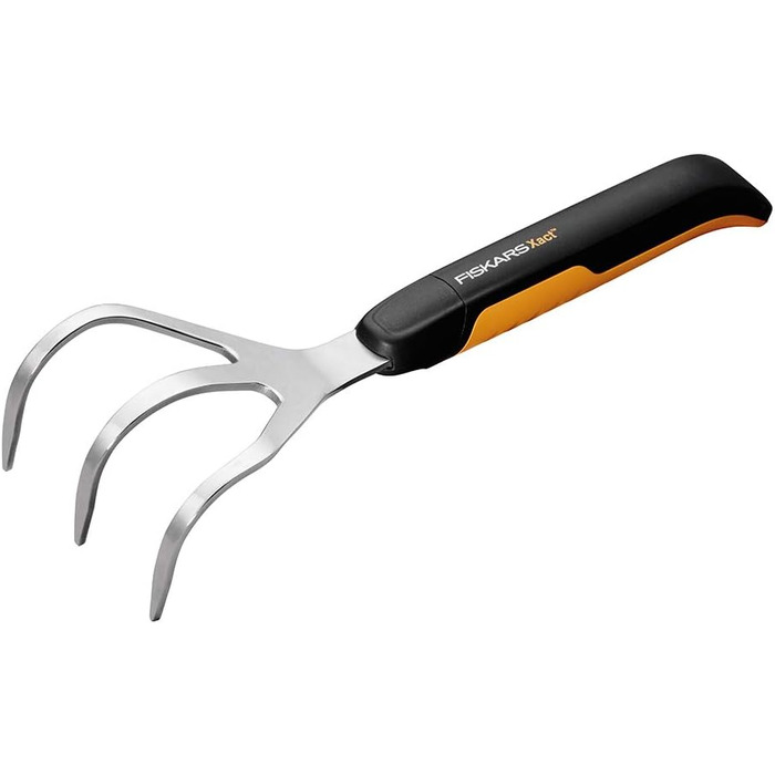 Культиватор садовий Fiskars Xact, гумова ручка, 32 см