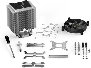 be quiet! Shadow Rock 3 - Кулер для CPU, 160W TDP, 135mm вентилятор, HDT, 4x Heatpipe, Slim Design