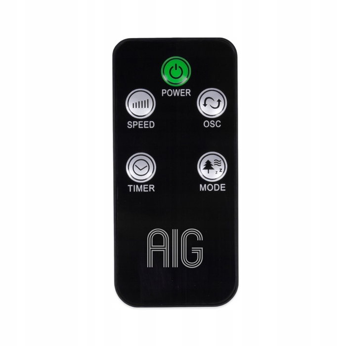 Колонний вентилятор AIG TX-13R, чорний