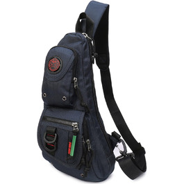 Сумка через плече Nicgid для чоловіків, Navy Blue (темно-синій)