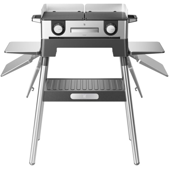 Електрогриль WMF Lono Master-Grill, 50x28 см, з регульованими зонами нагріву, нержавіюча сталь, для барбекю на вулиці