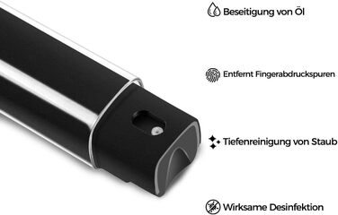 Очищувач екрану для телефону: 2 шт. (сірий + рожевий) | iPhone, монітор, планшет | з щіткою | 10 мл