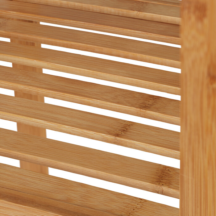 Relaxdays Bamboo Bathroom Shelf with 5 Shelves