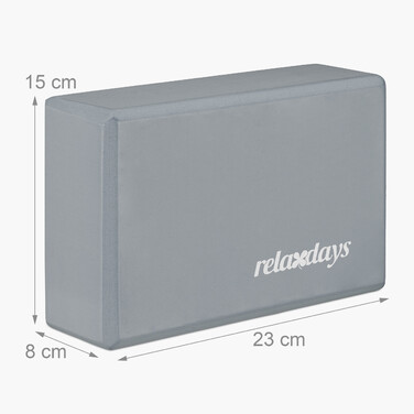 Relaxdays Yoga Block Set of 2