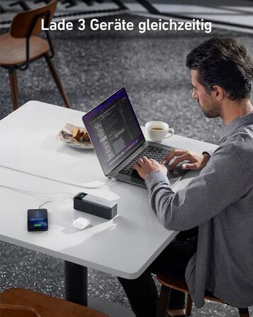 Anker Power Bank 737 24000mAh 140W: портативний акумулятор для iPhone, Samsung, MacBook, AirPods