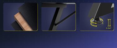 Ігровий стіл GTPLAYER, 120 x 70 x 60 см