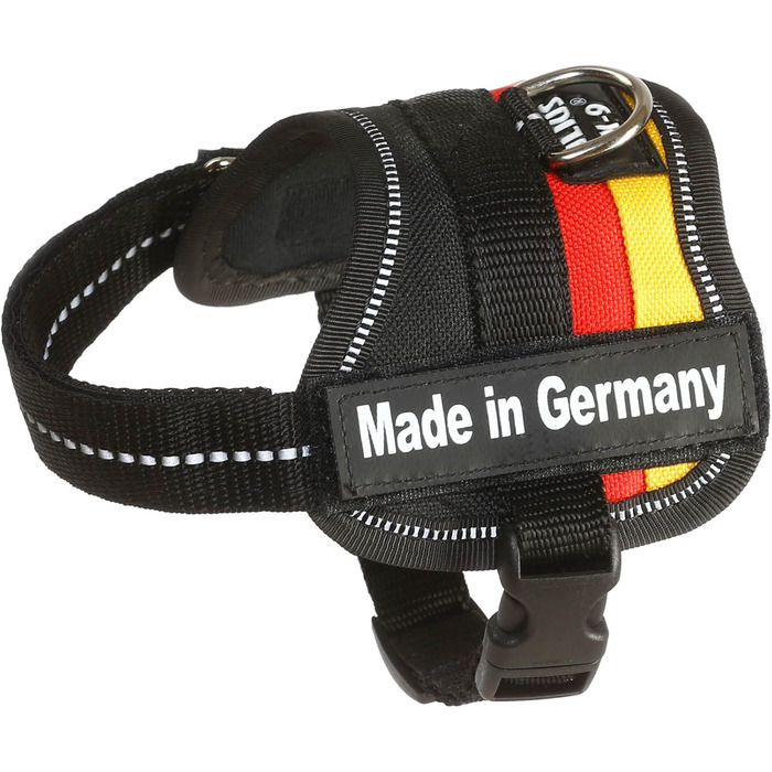Шлейка для собак K9 Powergeschirr, розмір 2XS/Baby 2, з прапором Німеччини