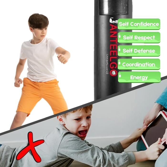 Дитячий боксерський мішок JanTeelGO 150см для карате та боксу (3-12 років)