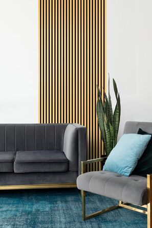 Акустичні настінні панелі з фетру (набір 2 шт.), 275х54 см (1,485 м²), Limited Edition — декоративне оздоблення стін