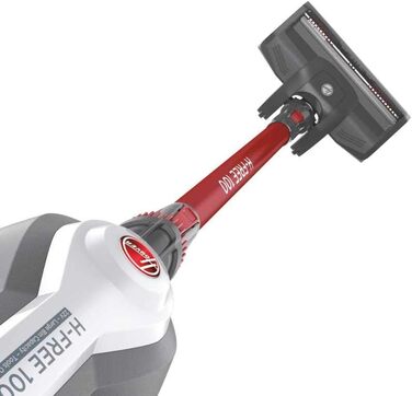 Hoover Cordless Vacuum Cleaner Pet Hair H-FREE 100 PETS Bagless + Pet Turbo Brush I Up to 40 Minutes Run Time I Cordless Vacuum with LED, XL Dust Container & Parking Function I Cordless Vacuum with Crevice Nozzle & Dust Brush