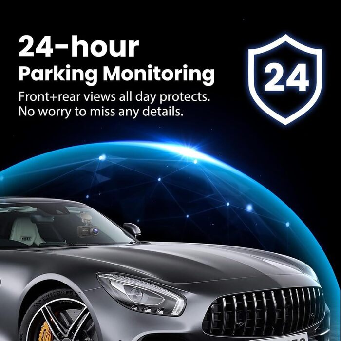 Відеореєстратор Osmo Dashcam Pro 4K, Orizom, Botslab: Автомобільний відеореєстратор з двома камерами, 3.94