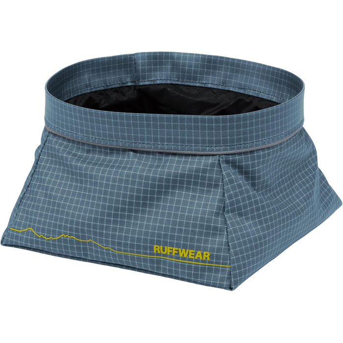 RUFFWEAR Great Basin: Складаний миска для собак, Medium, 1 л, Slate Blue