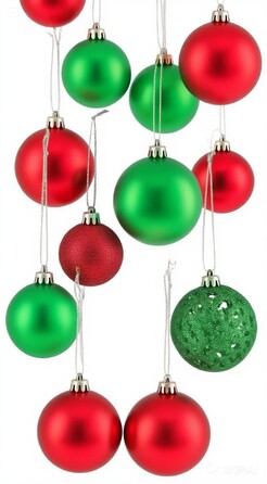 Relaxdays Christmas Ornament Set