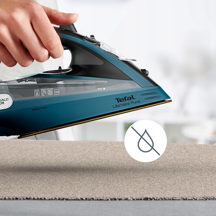 Парова праска Tefal Ultimate Pure FV9851, 3200 Вт, з системою anti-drip