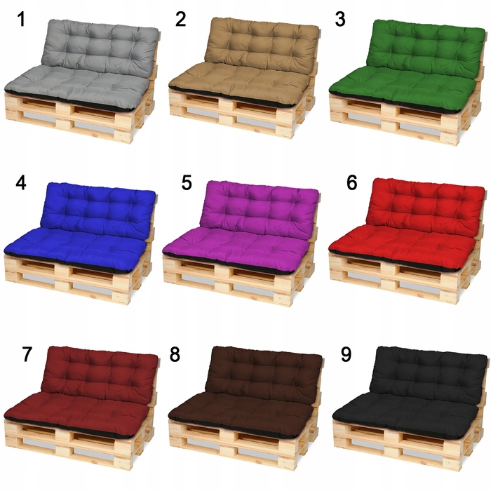 Подушка Superkissen24, 120 x 80 x 10 см, сіра