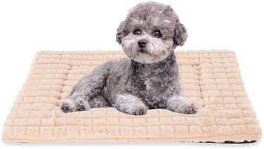 М'яке ортопедичне ліжко для собак BVAGSS, 100x70 см, колір персиковий. Легко миється, з антиковзким покриттям. Підходить для собак маленьких, середніх та великих порід.