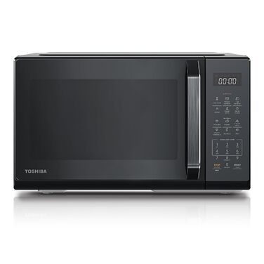 Мікрохвильова піч з грилем та конвекцією Toshiba MW3-AC26SFI(BK) 6-в-1, 26л, 1000Вт, інверторна, чорна